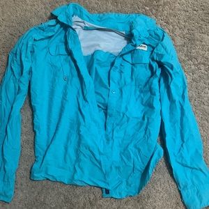 Blue and pink Magellan outdoors long sleeve